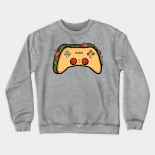 Gaming and Taco Gifts for Gamer Boy Crewneck Sweatshirt